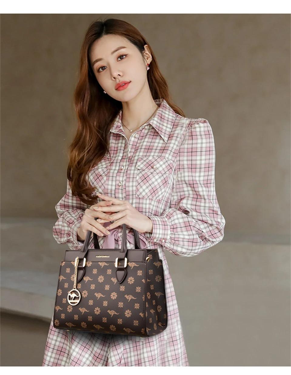 High Quality PU Leather Shoulder Crossbody Bag (EGB235)