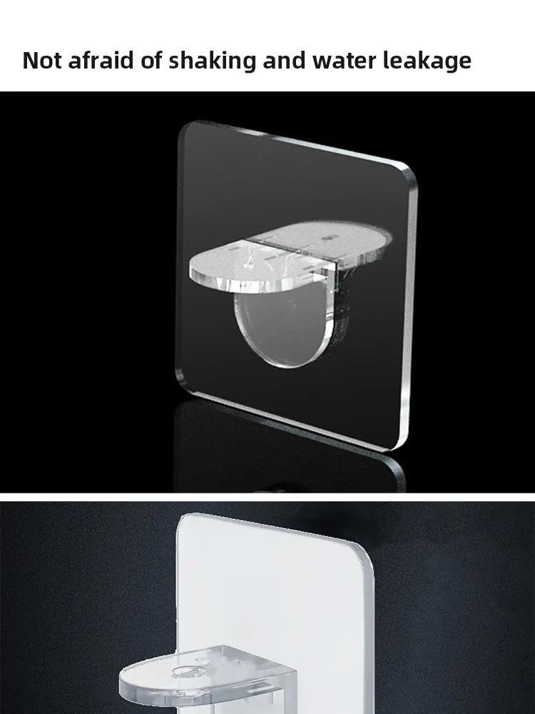 قطعة واحدة من دعامات الرفوف القوية المثبتة على الحائط للإكسسوارات المنزلية