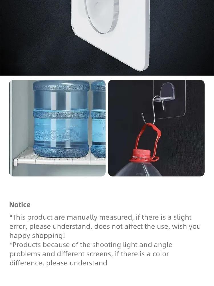 قطعة واحدة من دعامات الرفوف القوية المثبتة على الحائط للإكسسوارات المنزلية