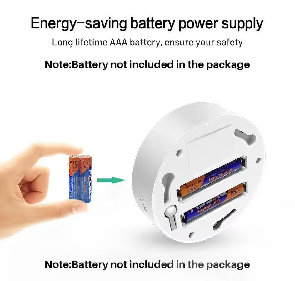 Tuya ZigBee Smart Smoke Detector - Fire Protection Alarm for Home Security System, Smart Life App Integration