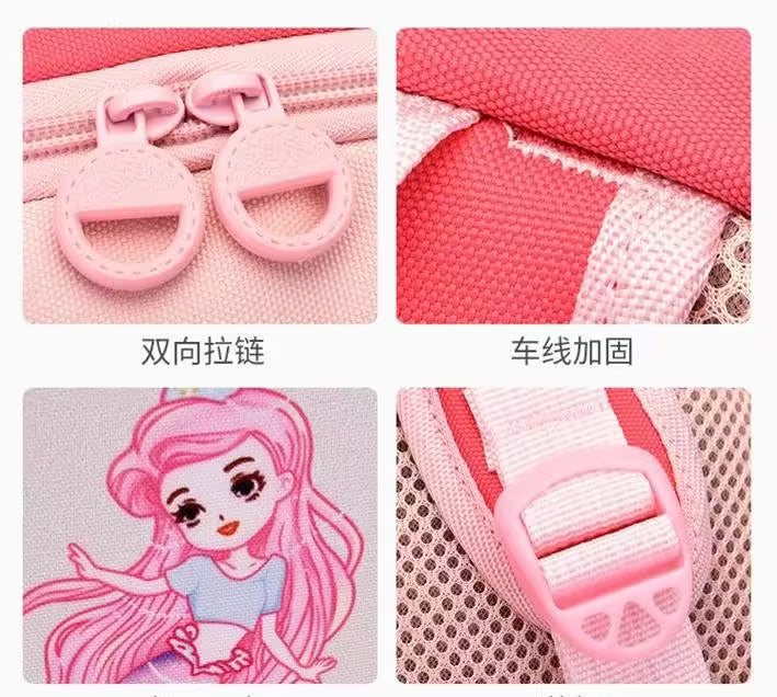 حقيبة ظهر للأطفال بألوان وأشكال مختلفة مع حافظة أقلام (EGB067)