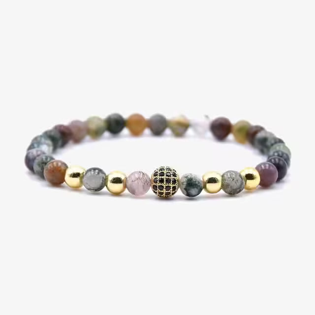 Different Shapes Colorful Beads Bracelet (EGBT030)