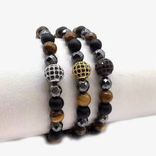 Disco Ball Colored Beads Bracelet (EGBT237)