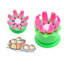Machine à brioches vapeur manuelle en couleur avec moule à brioches vapeur