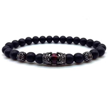 Bracelet à double petite couronne de perles (EGBT011)