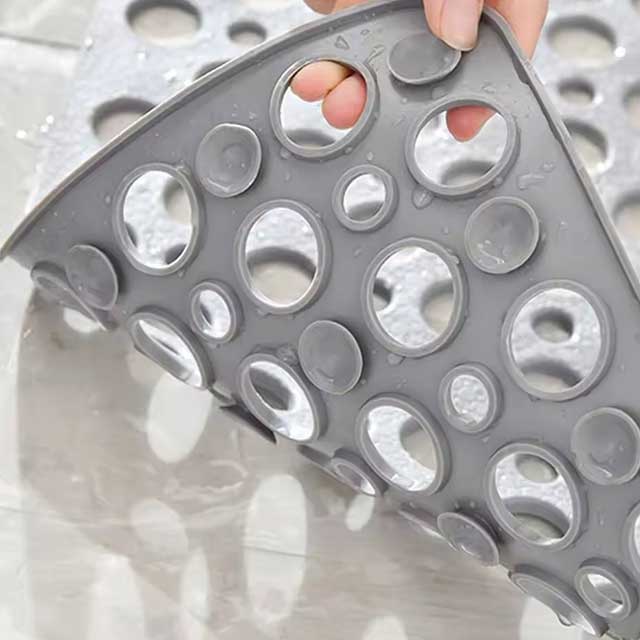 Extra Porous Large Bath Mat – Non-Slip Bathtub Shower Mat with Strong Suction, Anti-Mold TPE for Kitchen & Bathroom Use