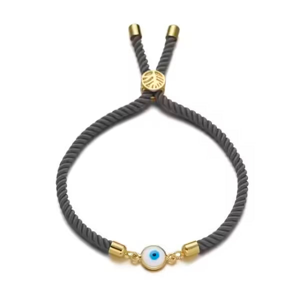 Eye Charm 6 Colors Rope Women Bracelet