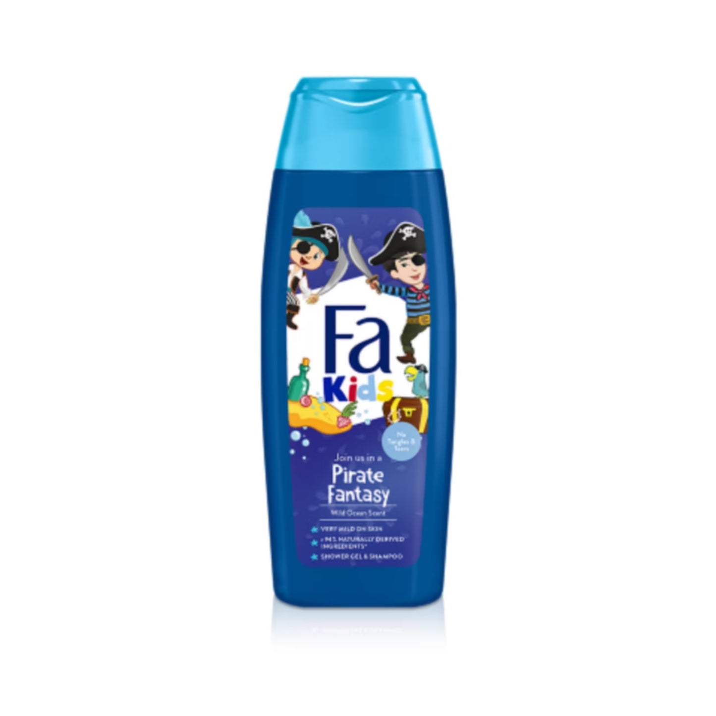 Gel douche et shampoing FaKids Pirate 250 ml