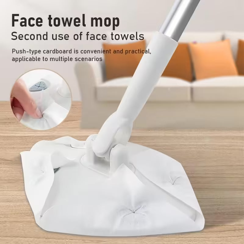 Serviette pour le visage, balai paresseux