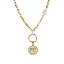 FE Pendant Women Necklace (EGN096)