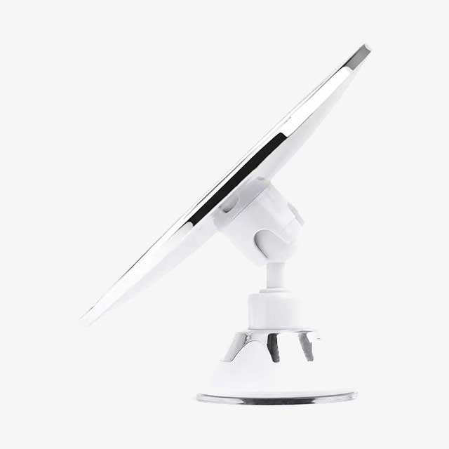 Fogless Makeup Mirror with Suction Cup Holder – 360° Rotation Round Shower & Shave Mirror, Fog-Free Bathroom Accessory