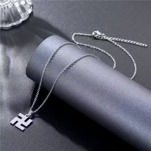 Collier homme à motif géométrique (EGN180)