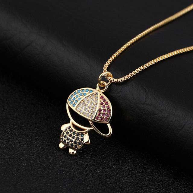 girl boy couple pendant necklaceegn136 gallery img 10