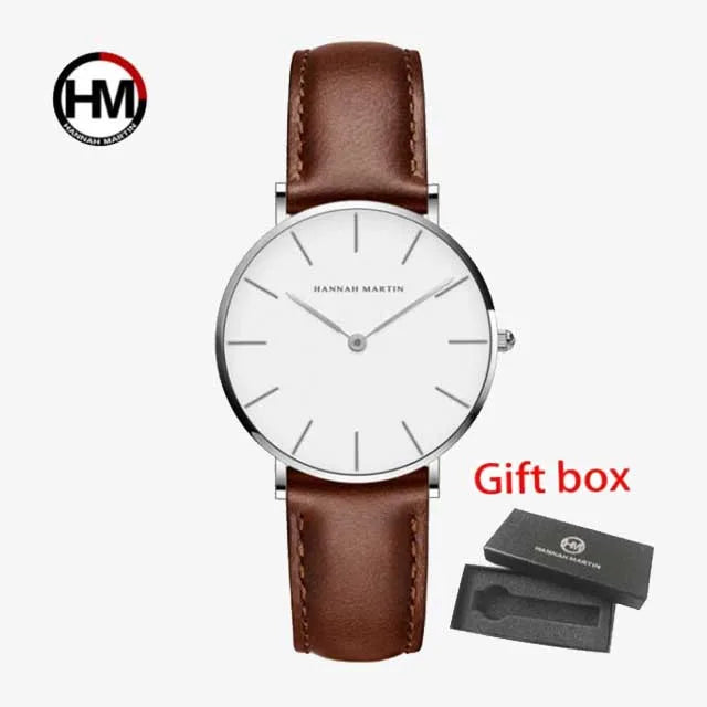hannah martin leather women watch model hm ch36S gallery img 3 jpg