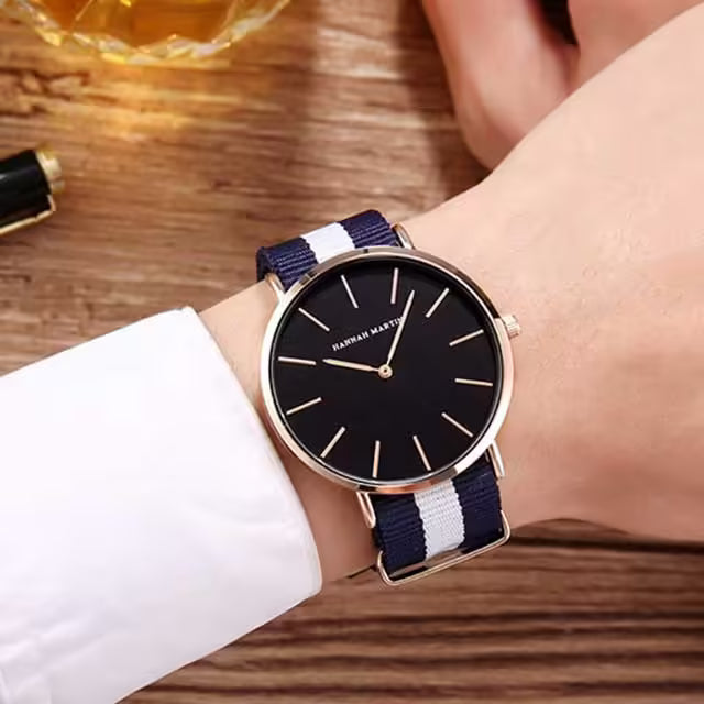 HANNAH MARTIN Nylon Men Watch Model (CH02CB01)