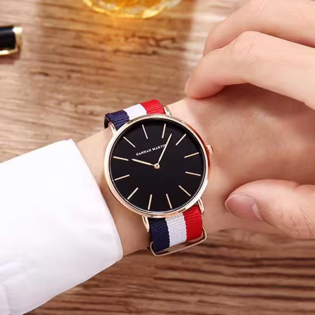 HANNAH MARTIN Nylon Men Watch Model (CH02CB01)