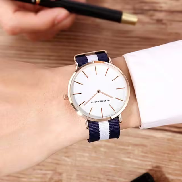 HANNAH MARTIN Nylon Men Watch Model (CH02CB01)