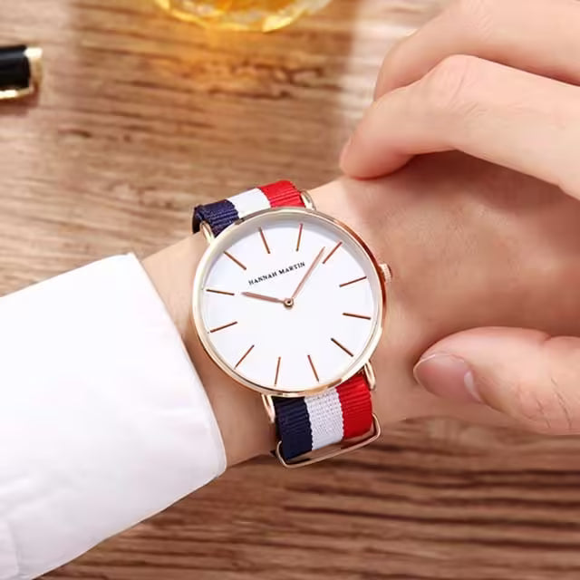 HANNAH MARTIN Nylon Men Watch Model (CH02CB01)