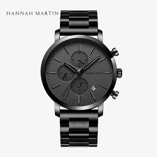 HANNAH MARTIN Stainless Steel Chronograph Men Watch Model (HM-109)