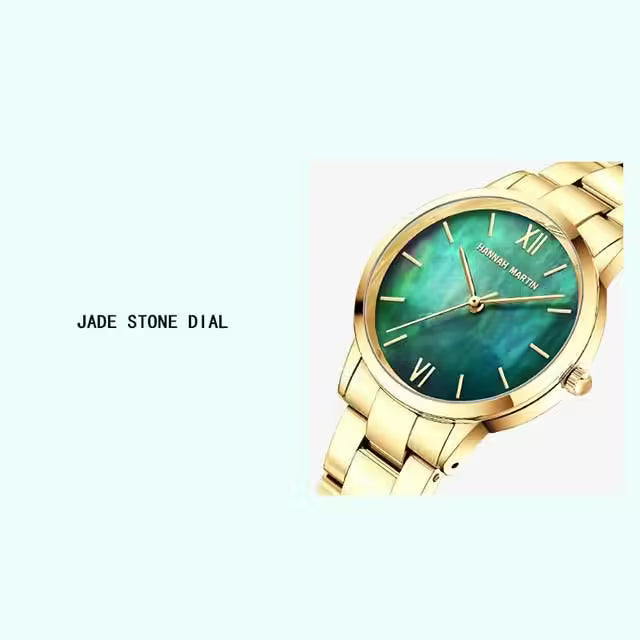 ساعة هانا مارتن النسائية المصنوعة من الفولاذ المقاوم للصدأ موديل (HM-1221S)