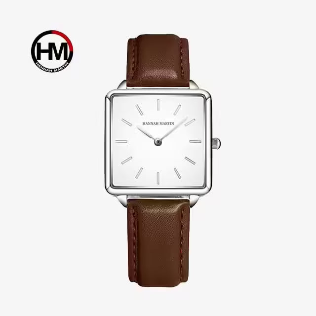 Montre femme en cuir HANNAH MARTIN, modèle HM-108L