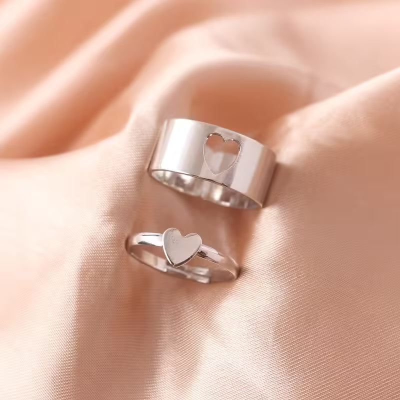 Heart Adjustable Women Ring (EGR003)