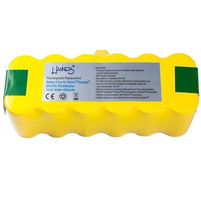 iRobot Roomba 871 High-Performance 4500mAh Battery Pack Replacement – 14.4V Vacuum Cleaner Spare Part