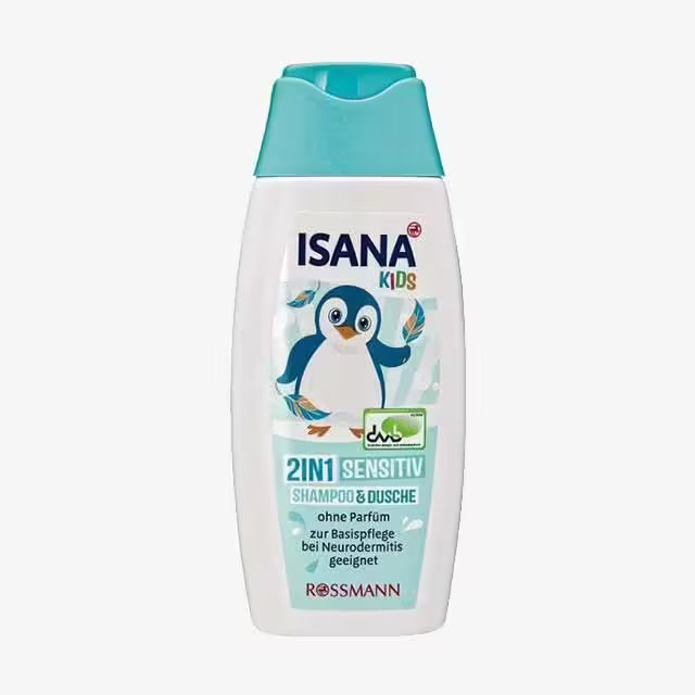 ISANA kids 2in1 sensitive shampoo & shower 200 ml