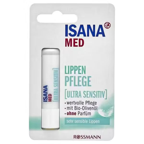 ISANA MED العناية بالشفاه فائقة الحساسية 4.5 جم
