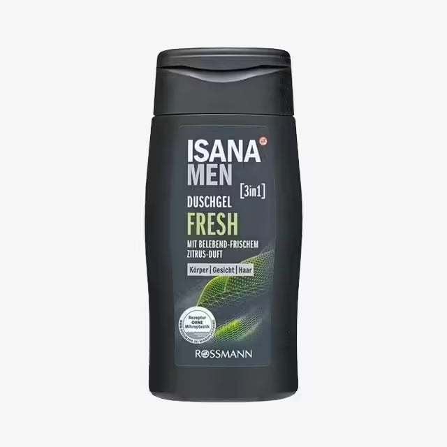 ISANA MEN 3in1 fresh shower gel 300 ml