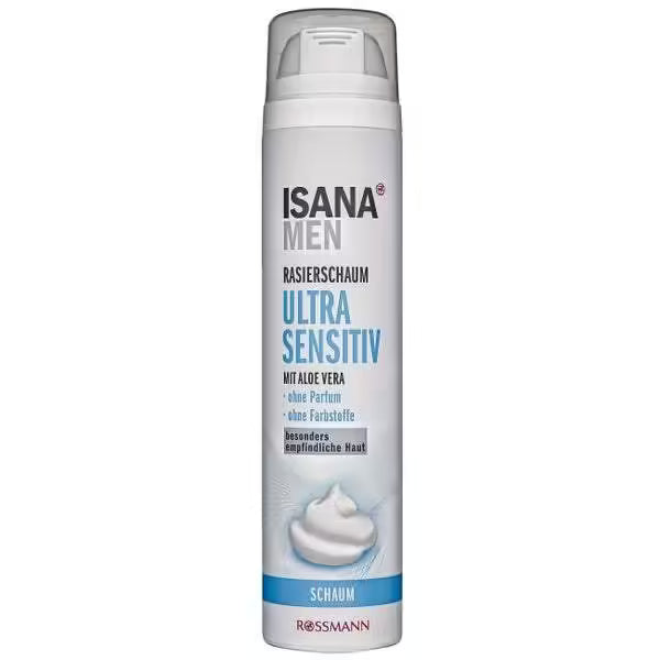 ISANA MEN Ultra sensitive shaving foam 300 ml