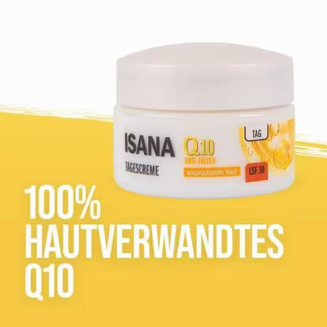 ISANA Q10 Anti-Wrinkle Day Cream SPF 30 50 ml