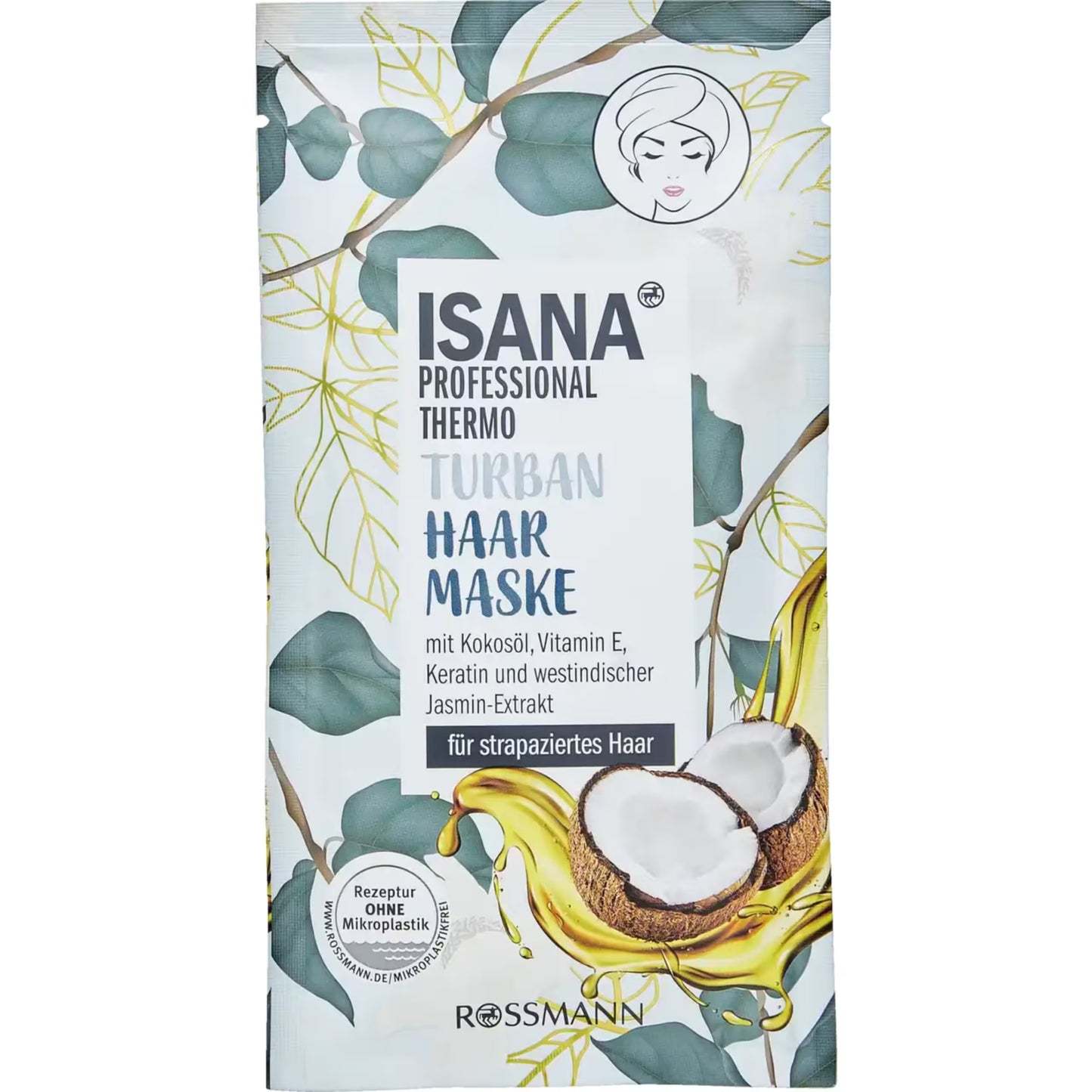 ISANAThermo Masque capillaire turban 1 pièce