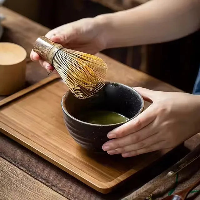 Japanese Chasen Kit Matcha Brush Beating Tool - Song Dynasty Tea Set With Gift Box for Tea Ceremony