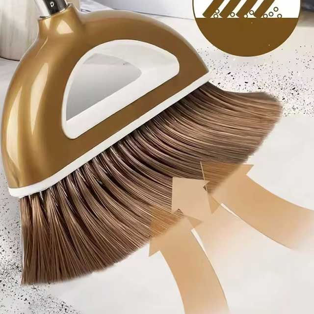 Magic Broom and Plastic Dustpan Set – Multifunctional Sweeper Wiper for Efficient Floor Cleaning, Home Dusting Tools