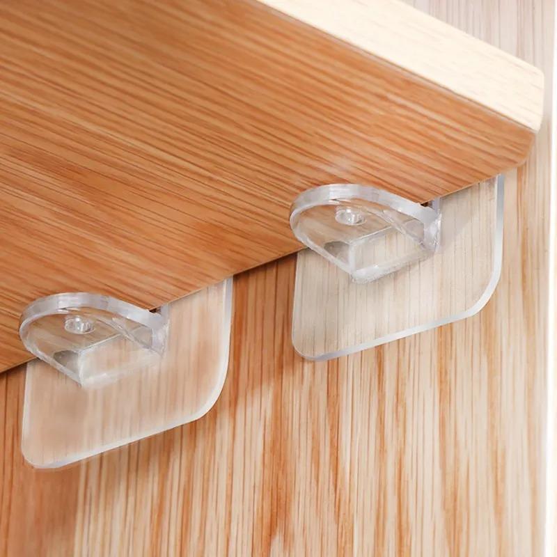 قطعة واحدة من دعامات الرفوف القوية المثبتة على الحائط للإكسسوارات المنزلية