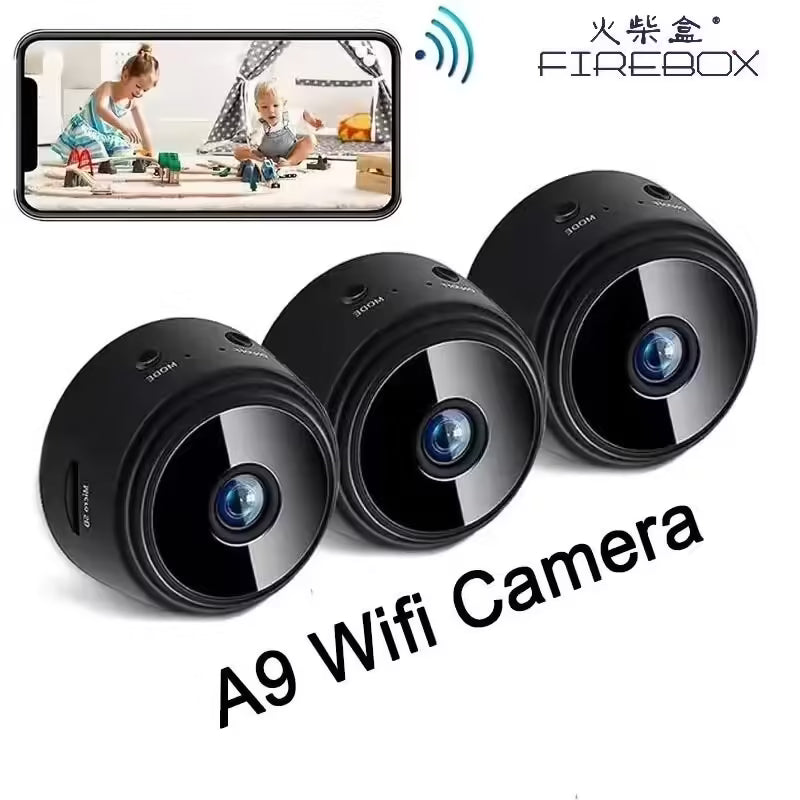 A9 Mini Camera WiFi Wireless - Security Protection, Remote Monitor Camcorder for Smart Home, HD Video Surveillance Mini DV Cam