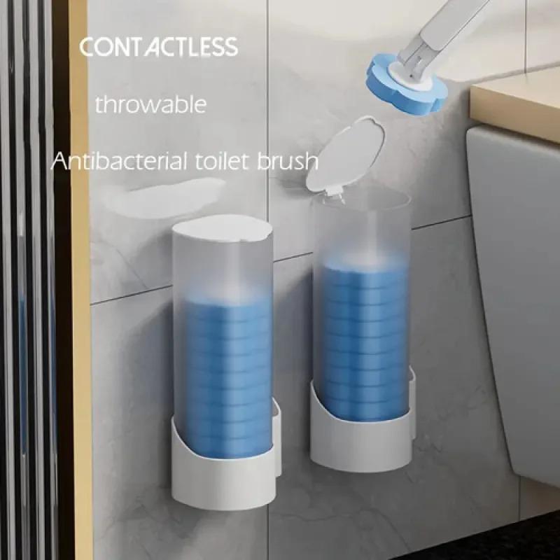 Disposable Toilet Brush Set