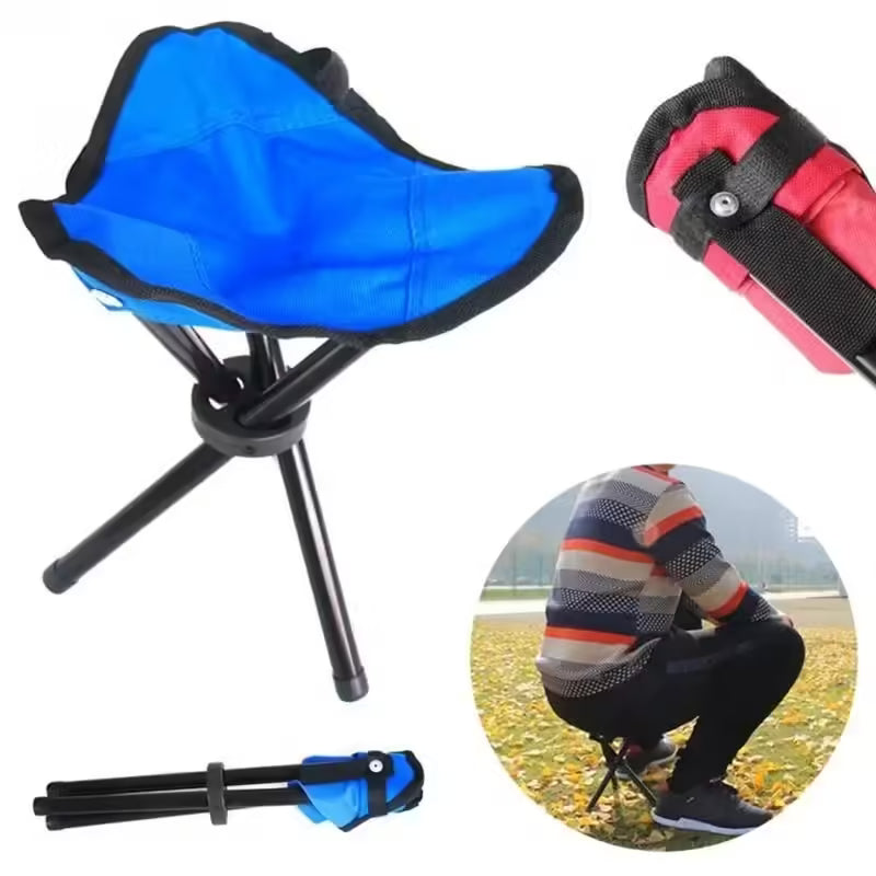 Portable Folding Fishing Chair – Ideal for Camping, Picnics, and Beach Outings