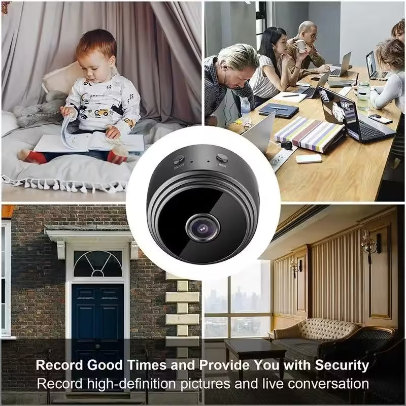 A9 Mini Camera WiFi Wireless - Security Protection, Remote Monitor Camcorder for Smart Home, HD Video Surveillance Mini DV Cam