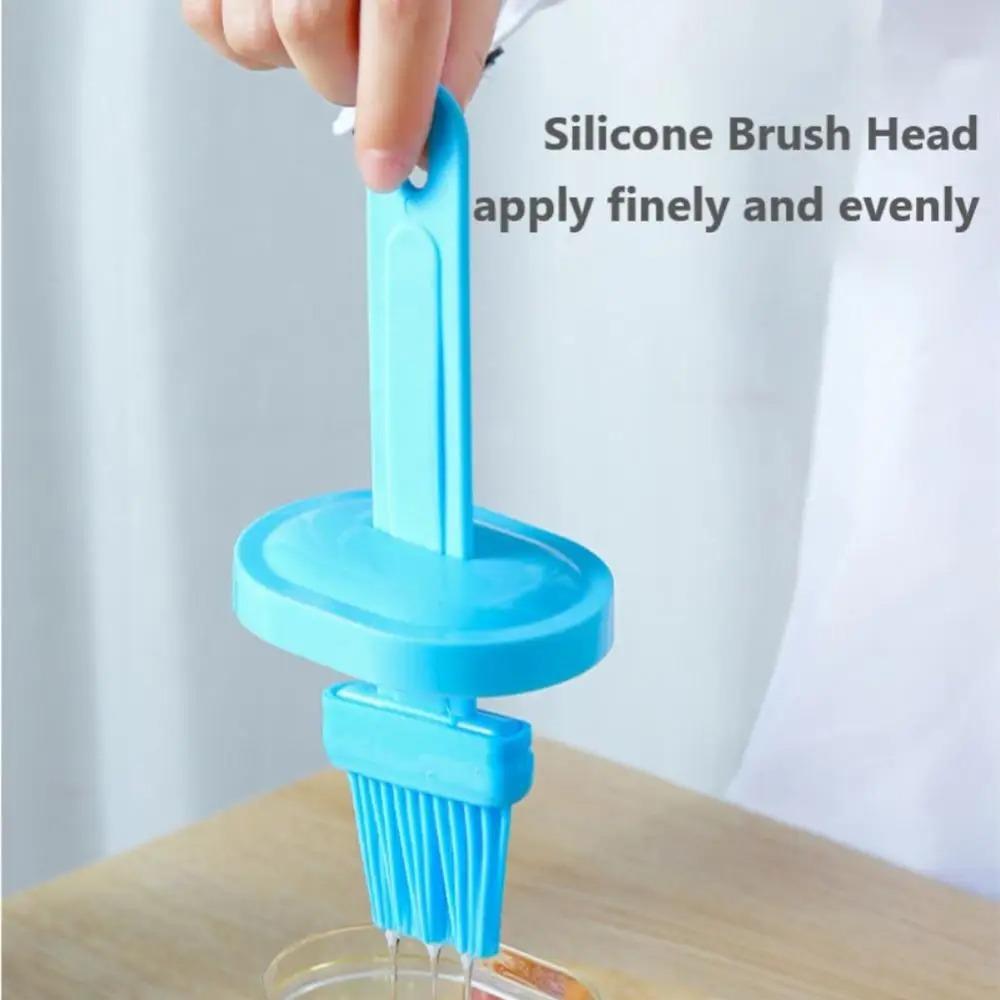 With A Bottle Of Grease Brush