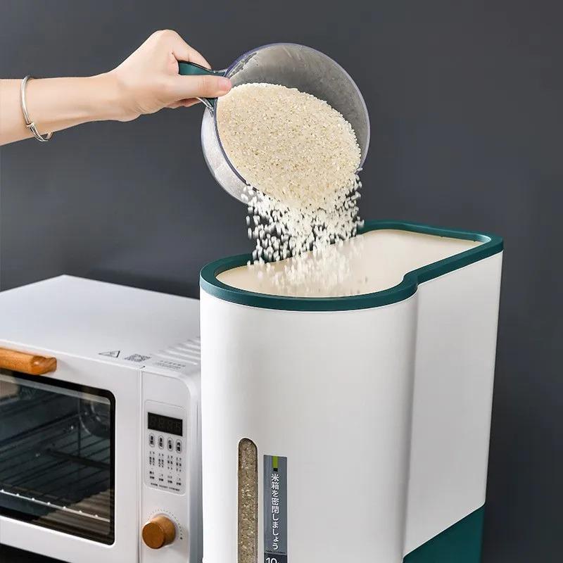 Seau à riz domestique de grande capacité (5 kg)