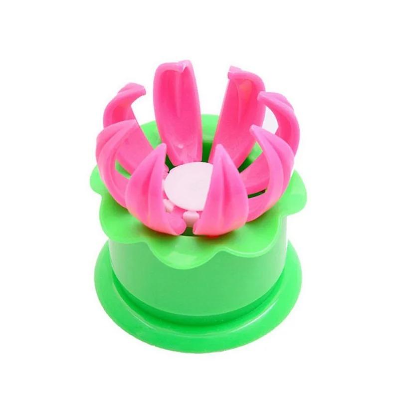 Machine à brioches vapeur manuelle en couleur avec moule à brioches vapeur