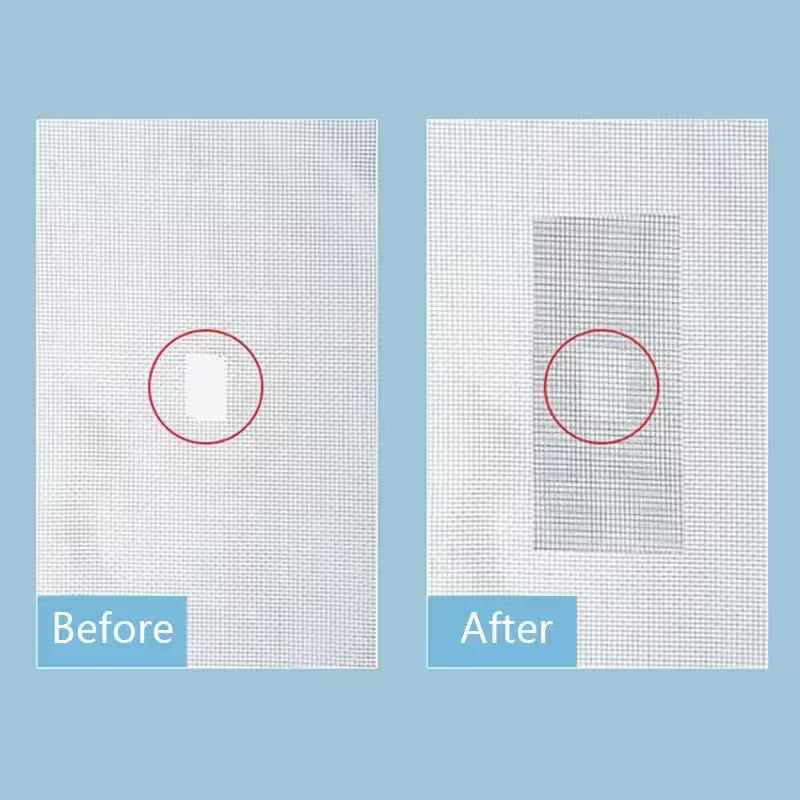 Window Net Mosquito Anti-Mesh Sticker Repair Tape | Summer Screen Door Mosquito Net Patch for Broken Holes