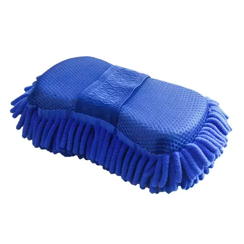 Microfiber Car Wash Sponge & Detailing Brush Set Premium Cleaning Towel & Auto Gloves for Car Care & Styling Accessories