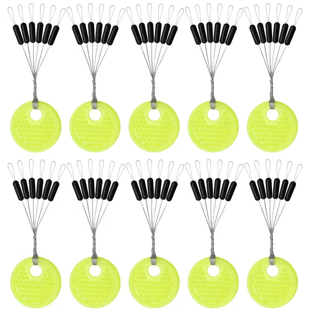 Butées de canne à pêche à résistance groupée | Butées verticales anti-dommages pour la ligne | Accessoires pour la pêche à la carpe