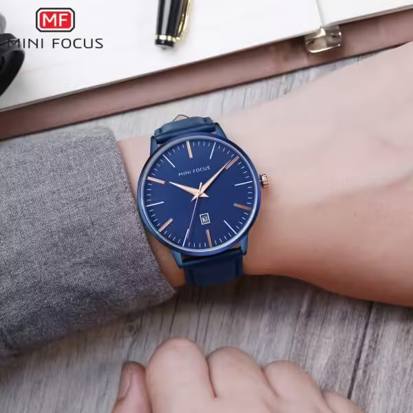 Mini Focus Stainless Steel Simple Men Watch (MF0115)