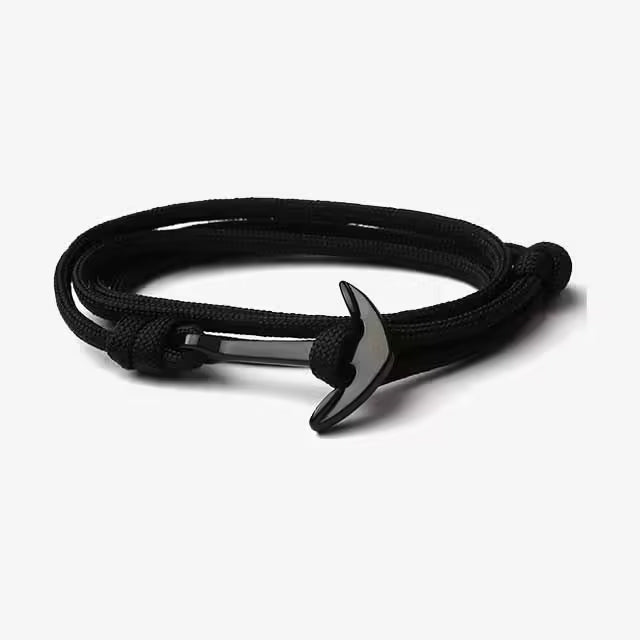 Bracelet homme en corde d'ancre multicouche en nylon (EGBT268)