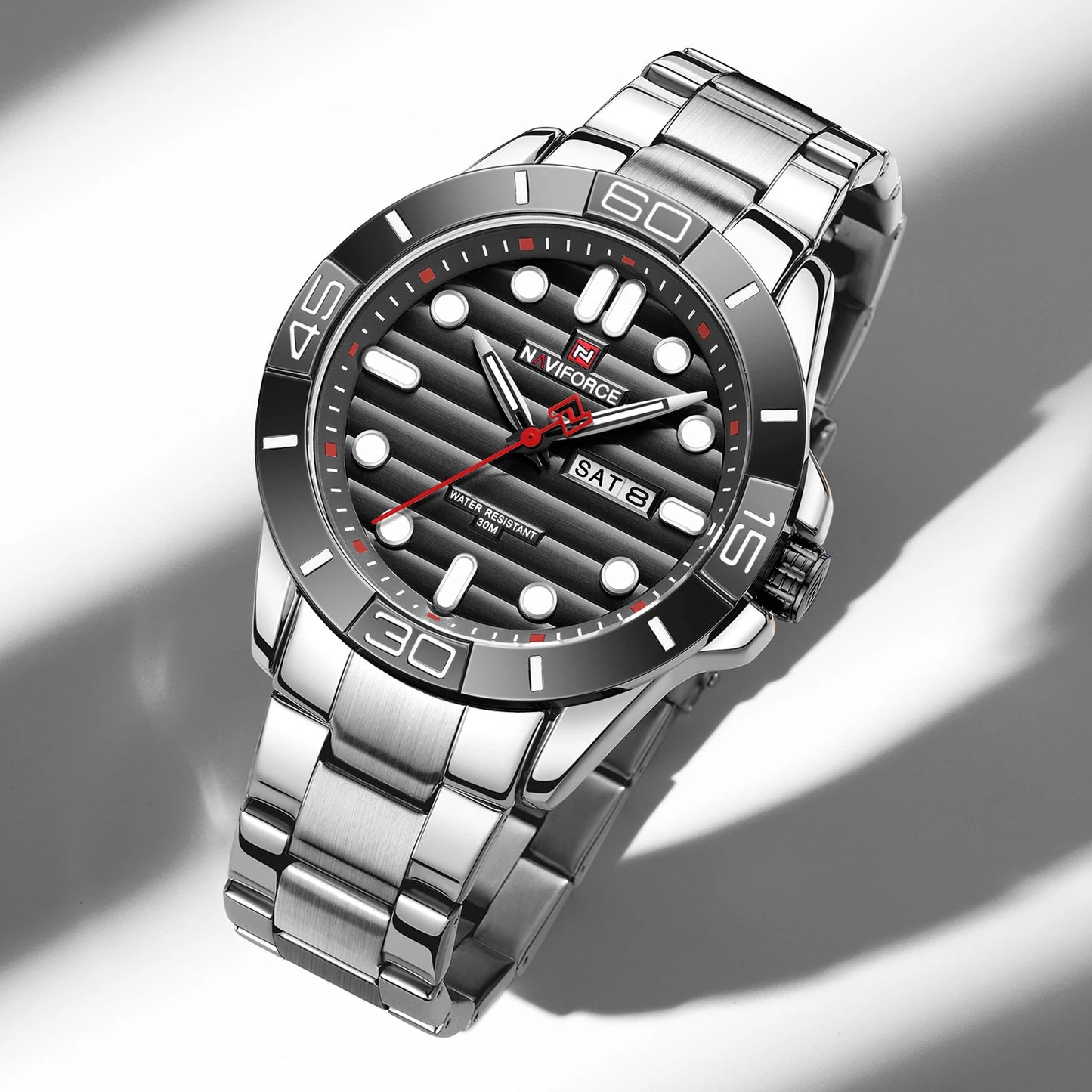 NAVIFORCE Stainless Steel Men Watch (NF9198)