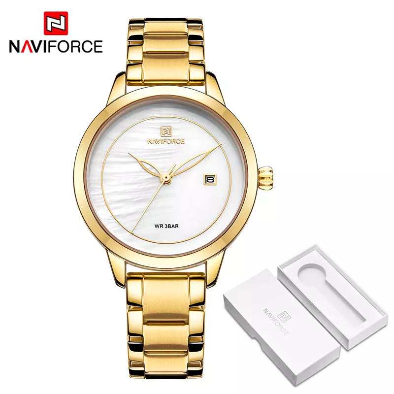 NAVIFORCE Stainless Steel Women Watch (NF5008)